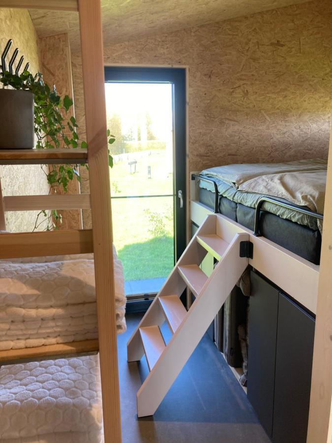 Bij De Genieterij Luxe Tiny Houses 考德姆 外观 照片