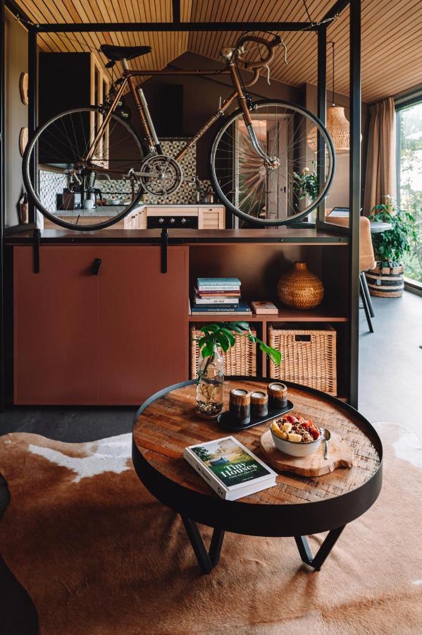 Bij De Genieterij Luxe Tiny Houses 考德姆 外观 照片
